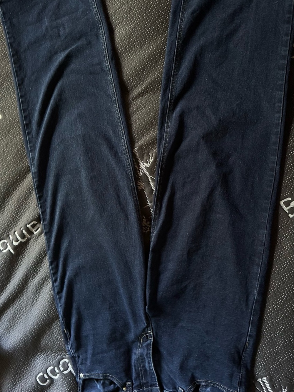 Almost Famous Women's Dark Navy High-Rise Skinny Jeans